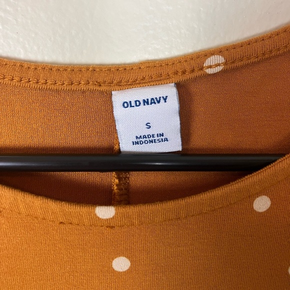 Old‎ Navy Orange Long Sleeve A-Line Dress - Picture 2 of 5